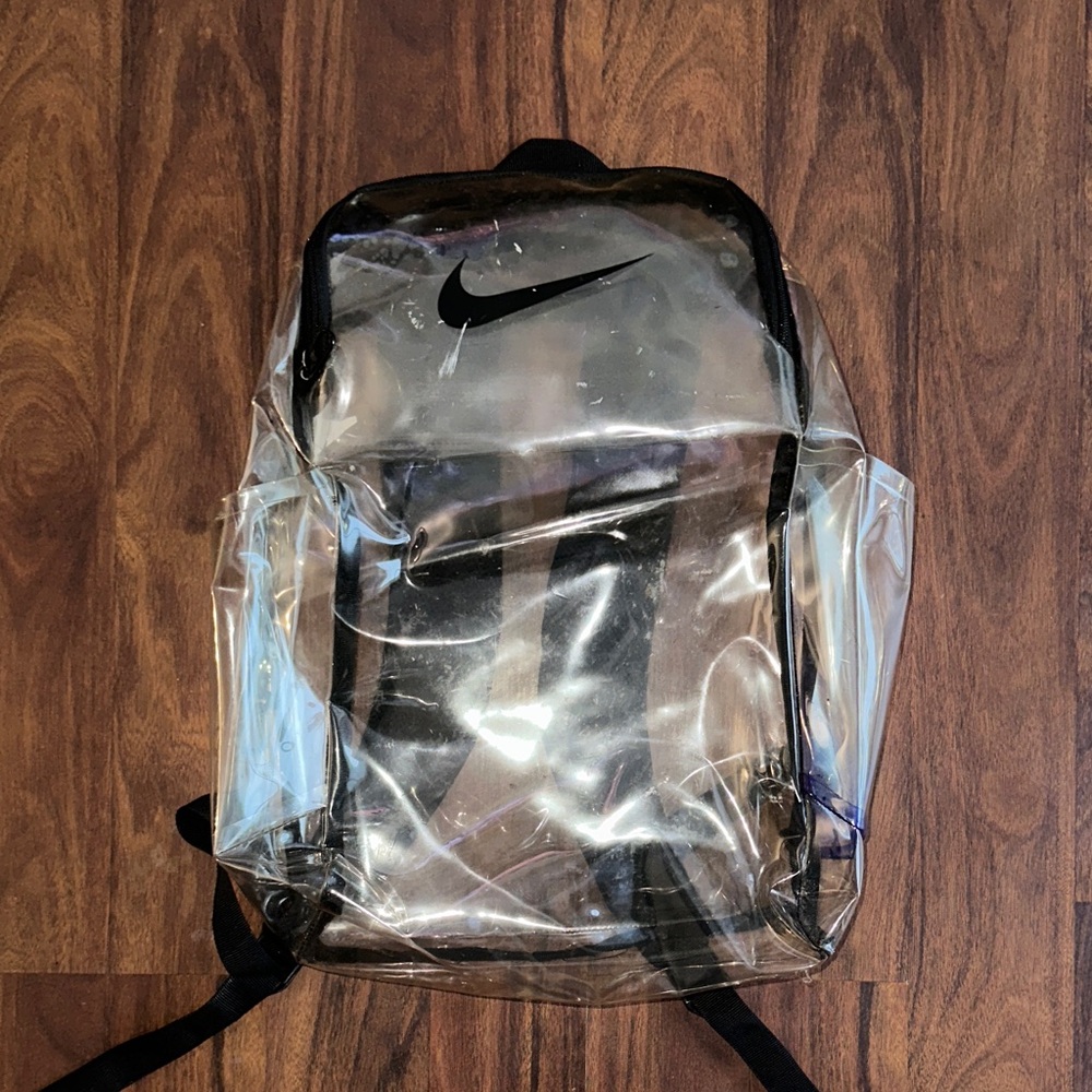 Nike Transparent Black Backpack